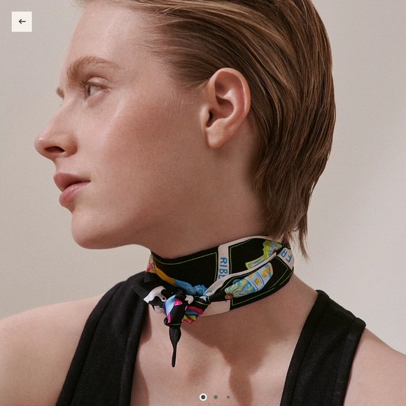 HERMES Funny Ice Cream Twilly - Picture 3 of 6